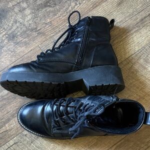 Black Combat & Moto Boots